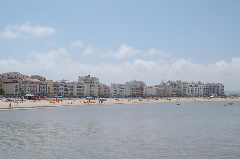 The beachfront of So Martinho do Porto